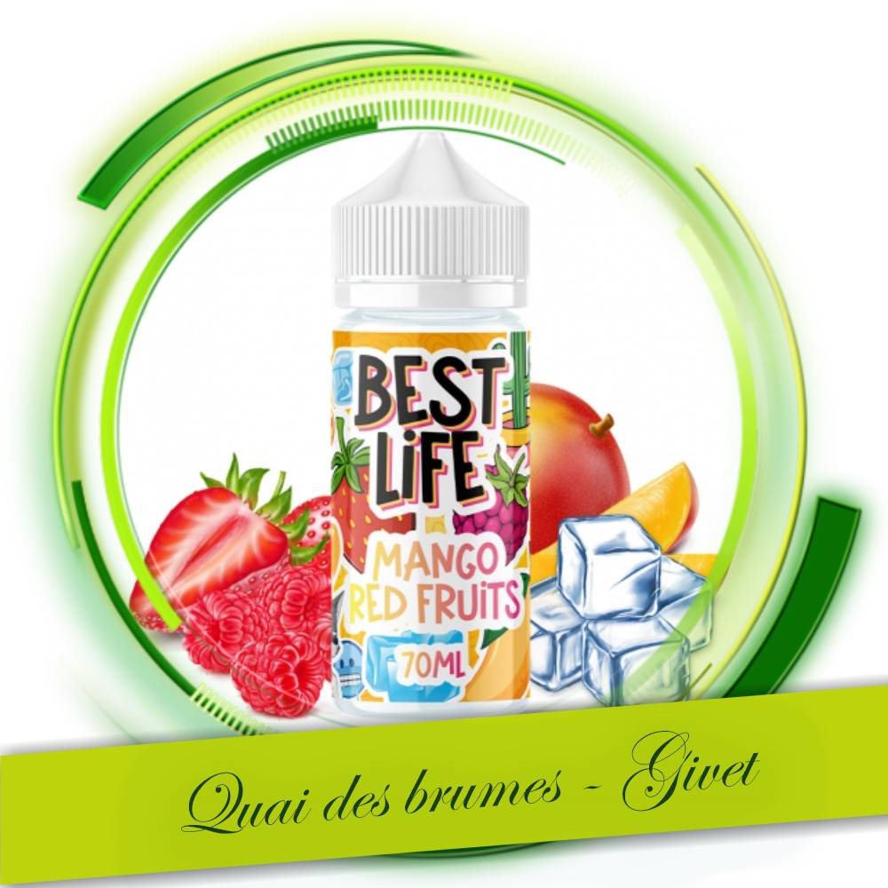 MANGO RED FRUITS 70ML BEST LIFE