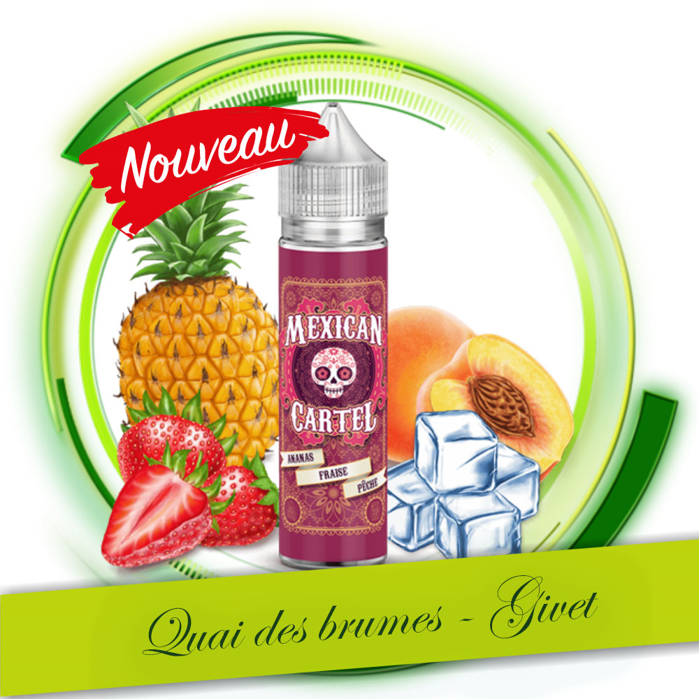 ANANAS FRAISE PECHE 50ML